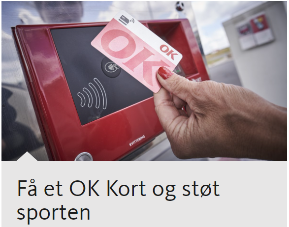 Sponsorstøtte med OK